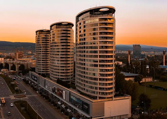 Appartement Fantastic View From The 20th Floor Bratislava